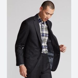 Paul Stuart Black Wool & Cashmere Men's Blazer